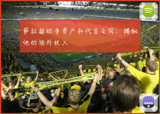 萨拉赫的净资产和代言合同：揭秘他的场外收入